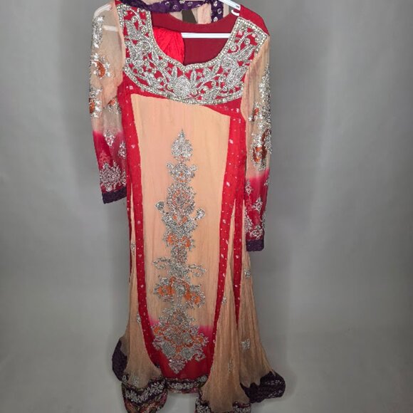 Long Pakistani / Indian Dress Medium Size - Picture 1 of 8